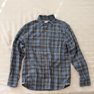 Men's Grayer's Blue Plaid Shirt